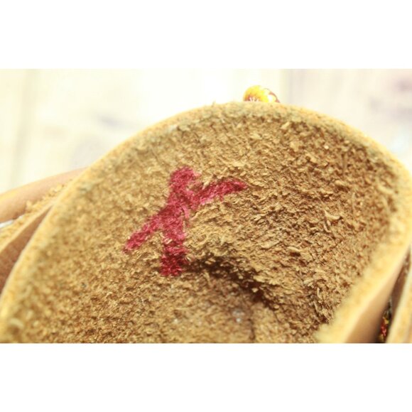 LL Bean Lace Up Unlined Ankle Duck Boots Brown Leather Size 9 M - Picture 10 of 10